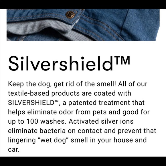 Tyson Denim Jean Jacket for Dog - Picture 9 of 10